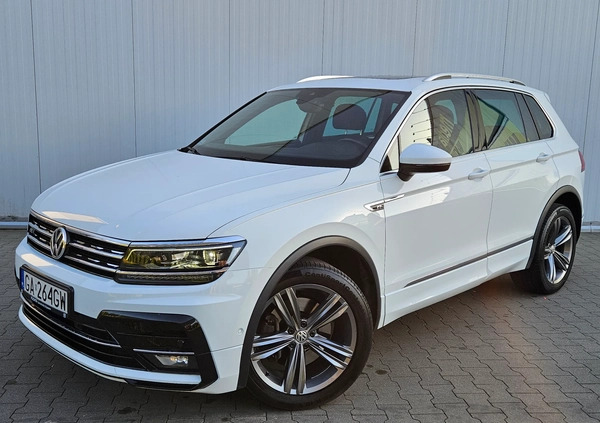 Volkswagen Tiguan cena 120000 przebieg: 80000, rok produkcji 2018 z Marki małe 781